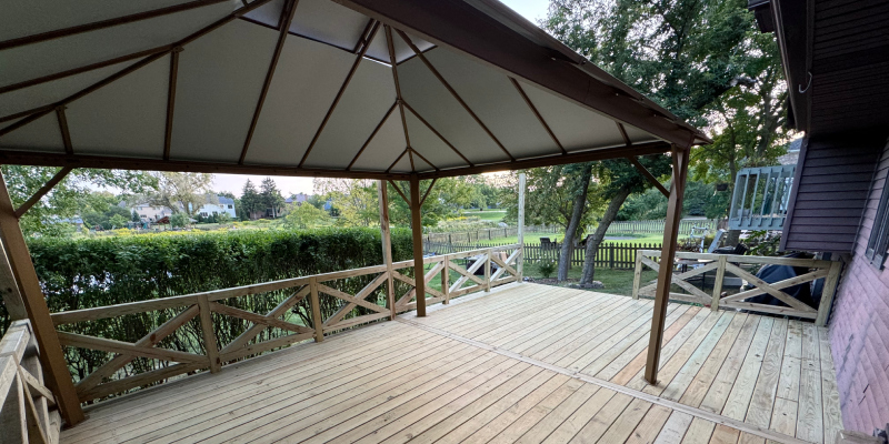 Pergolas in Frankfort, Illinois